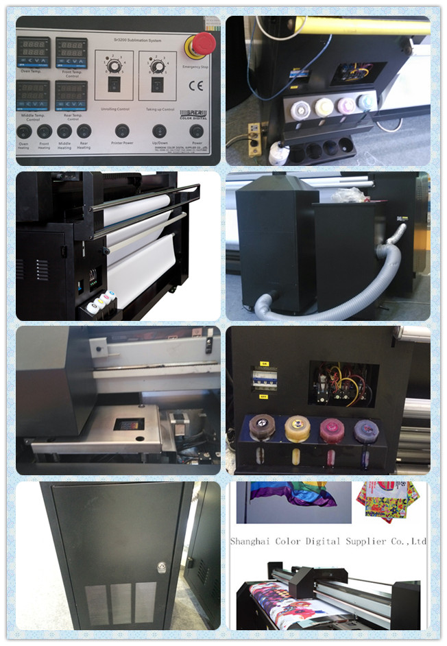 Printer van hoge Precisie Piezo Inkjet met Epson-Drukhoofd op Stoffenmateriaal 2